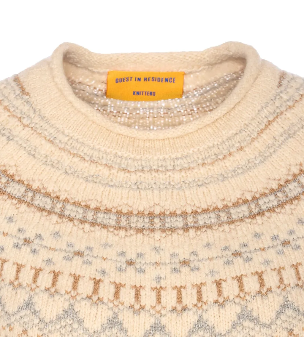 Fair Isle Knit Sweater