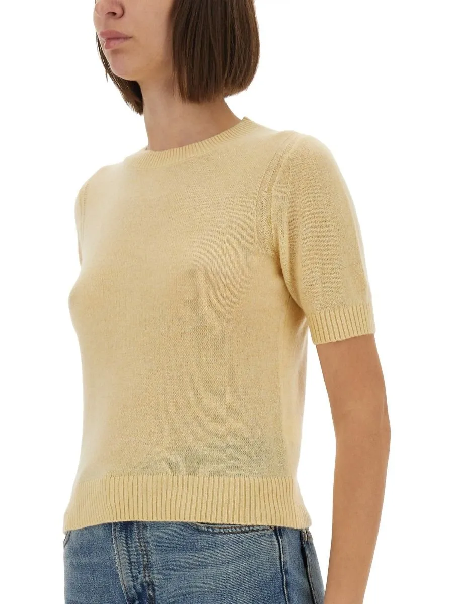 Short Sleeve Knit Top