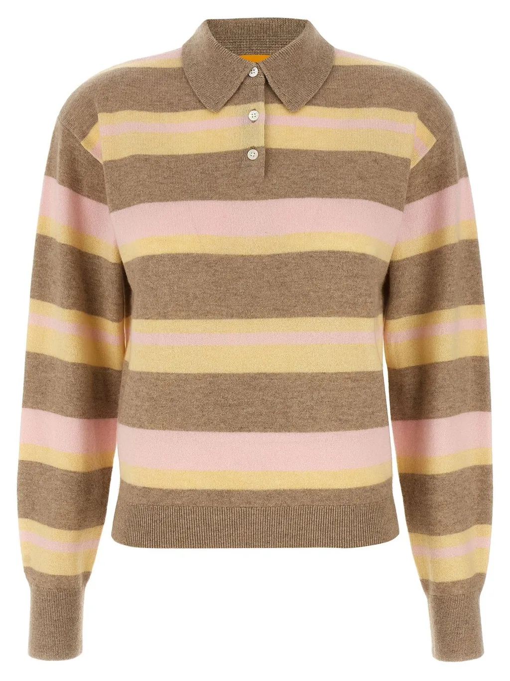 Striped Polo Sweater