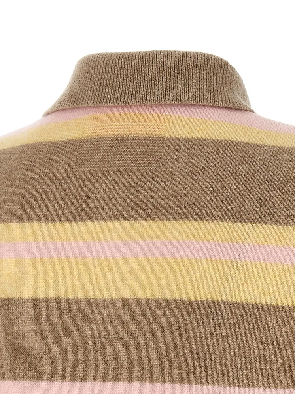 Striped Polo Sweater