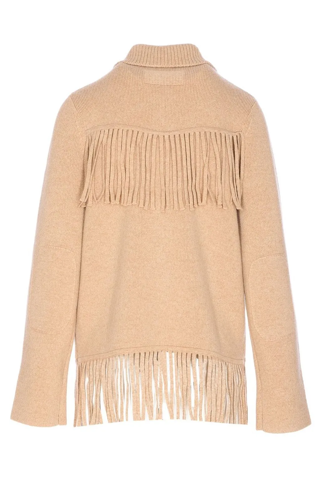 Fringed Knit Jacket