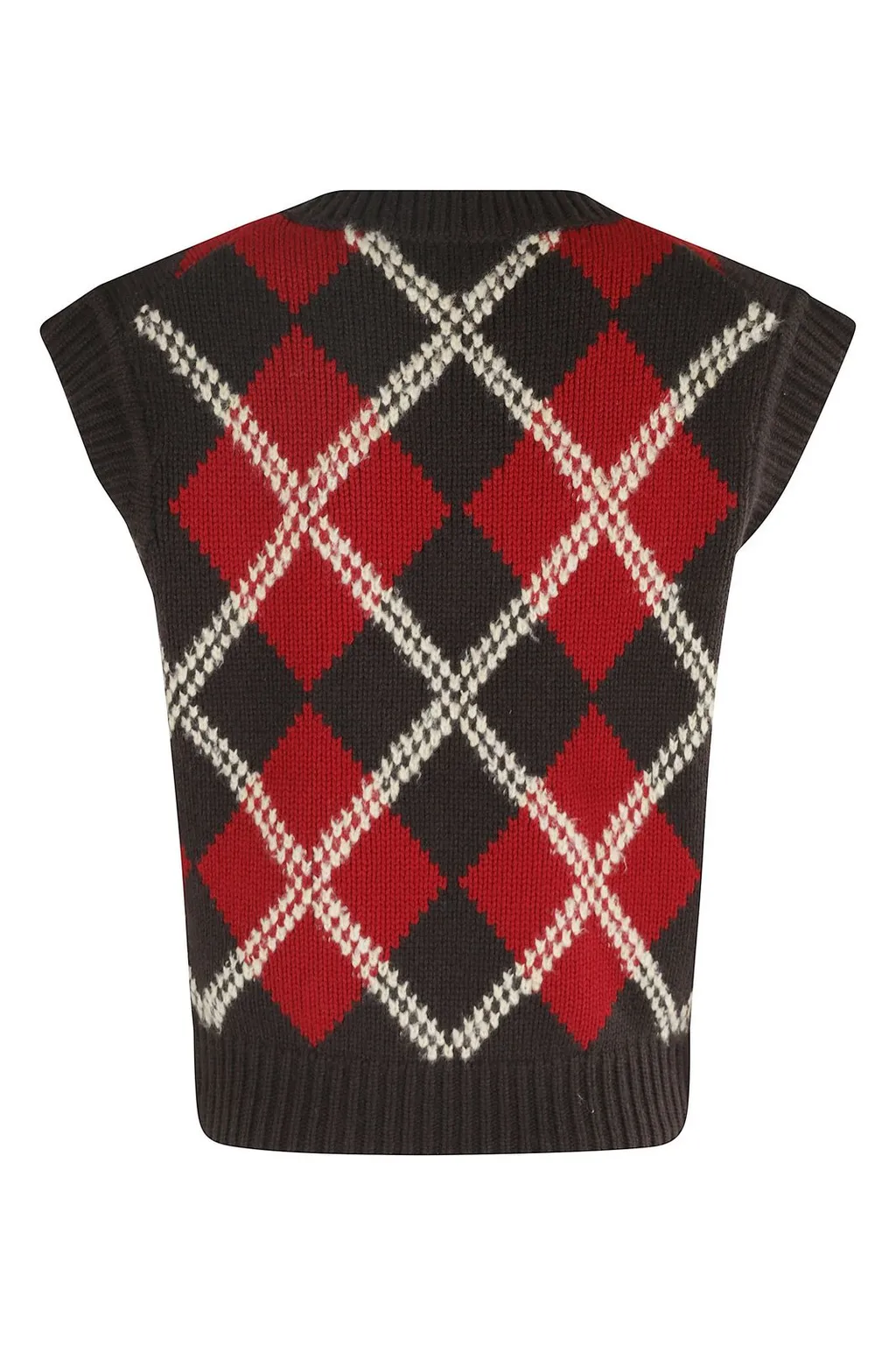 Argyle Knit Vest