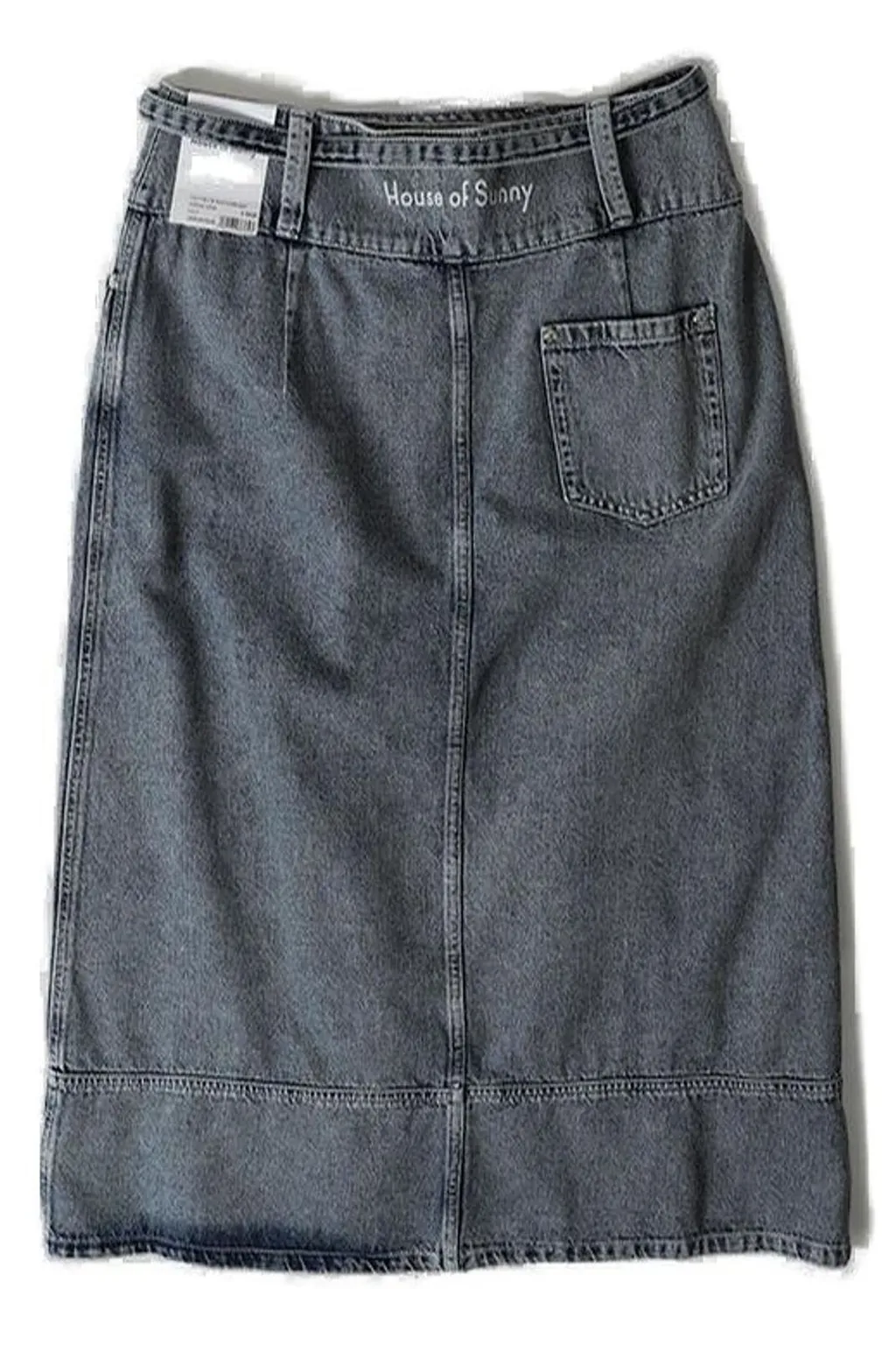 Denim Midi Skirt