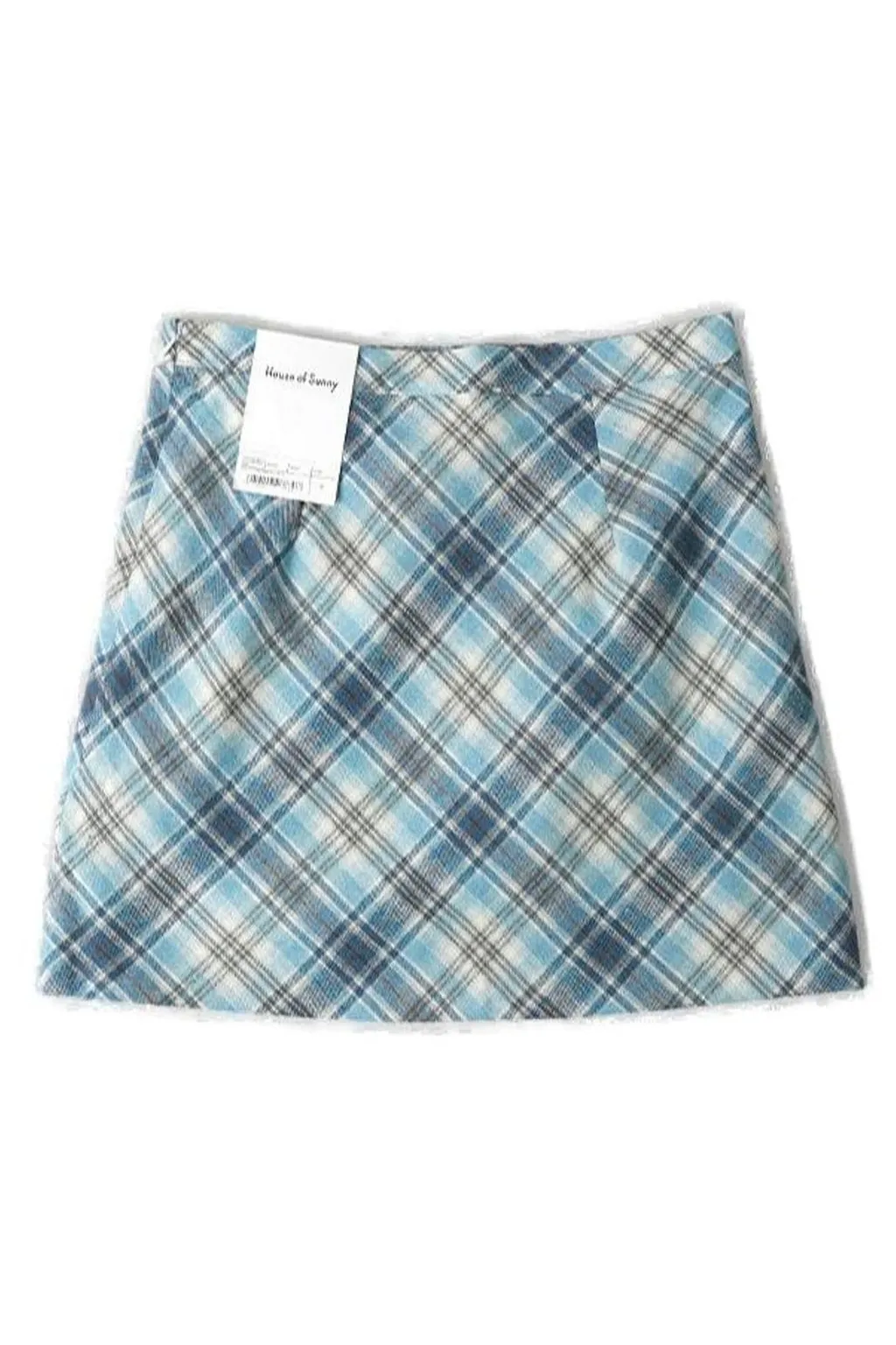 Plaid Mini Skirt
