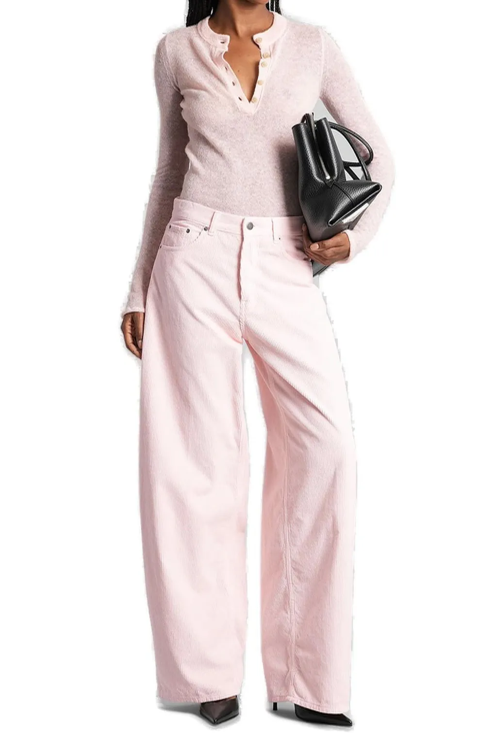 Wide Leg Corduroy Pants