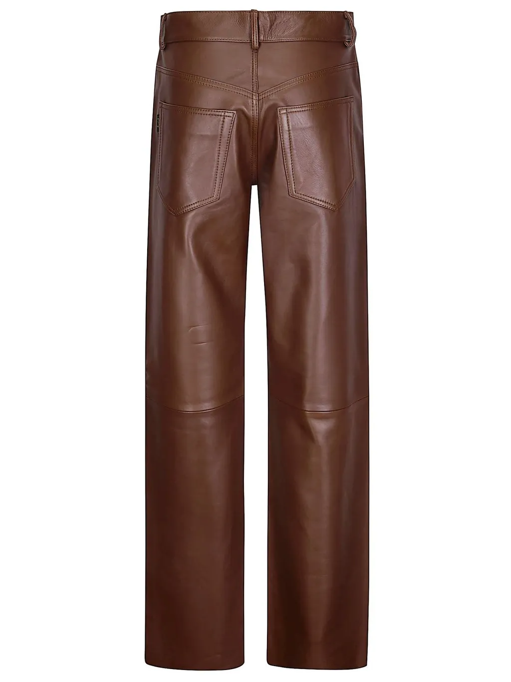 Wide-Leg Pleated Trousers