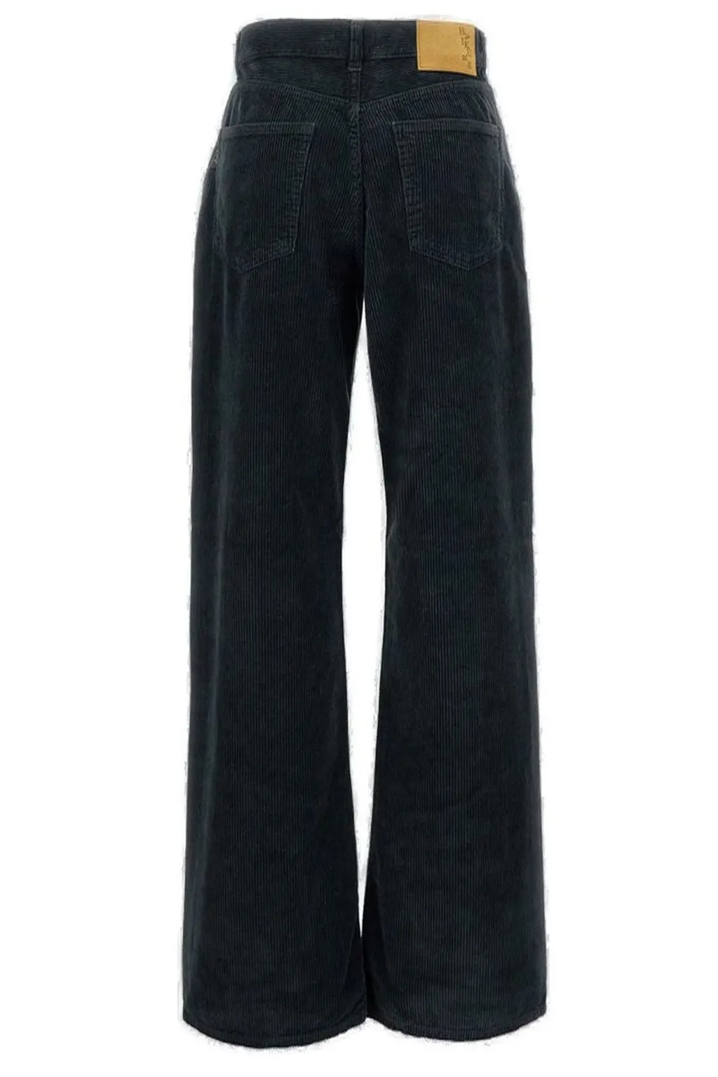 Wide-Leg Corduroy Pants
