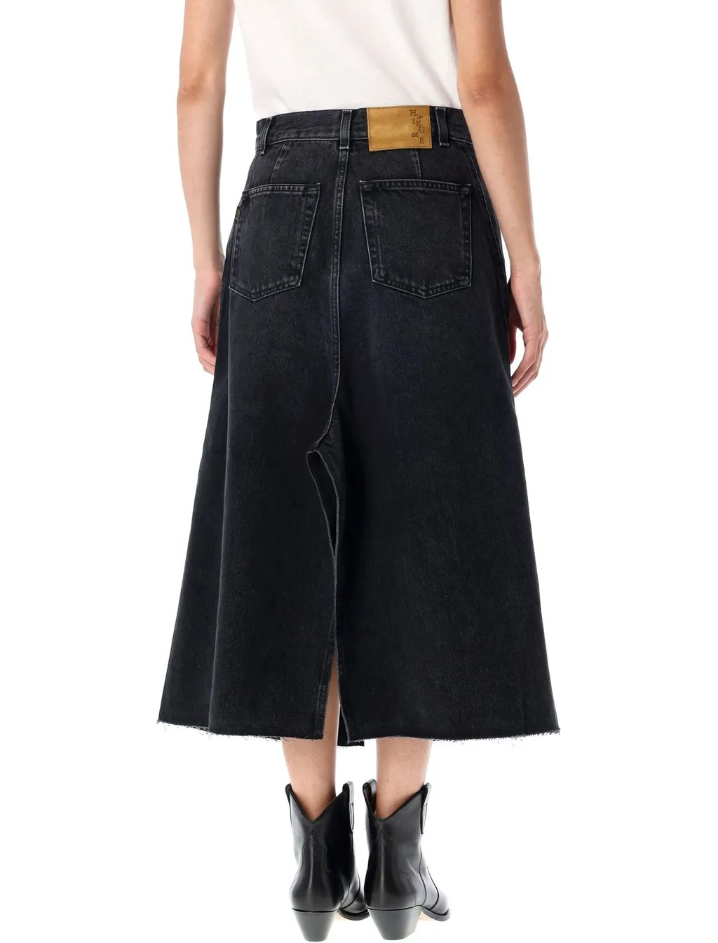 Denim Maxi Skirt