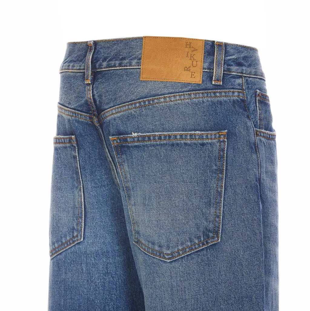 High-Waisted Wide-Leg Jeans