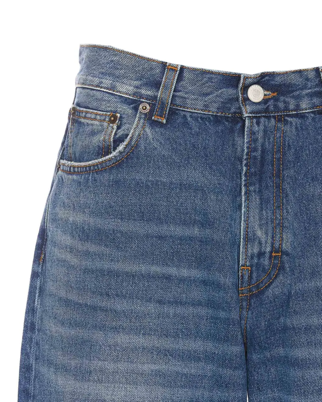 High-Waisted Wide-Leg Jeans