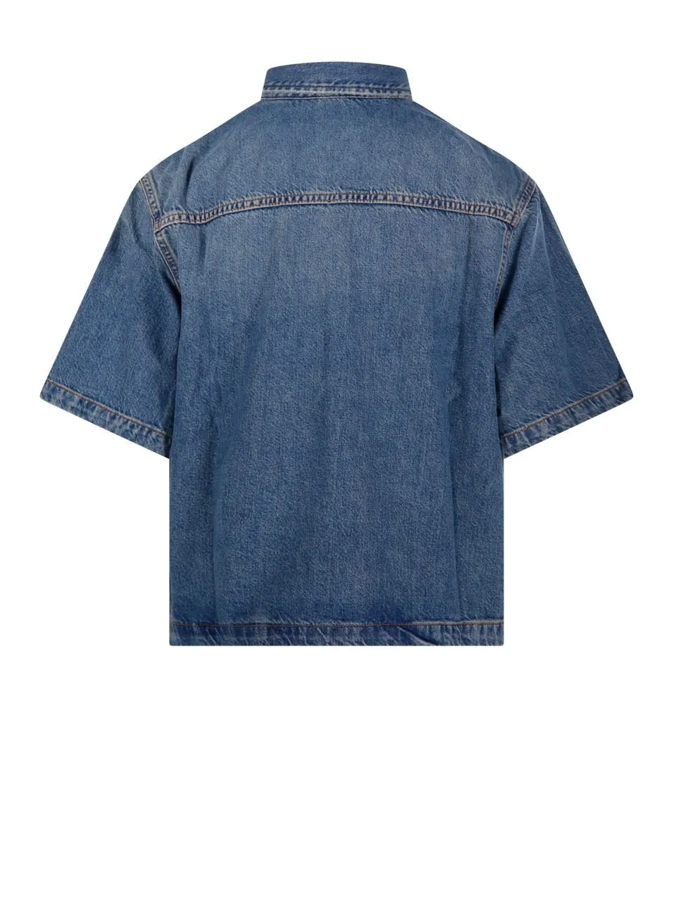 Denim Short Sleeve Shirt