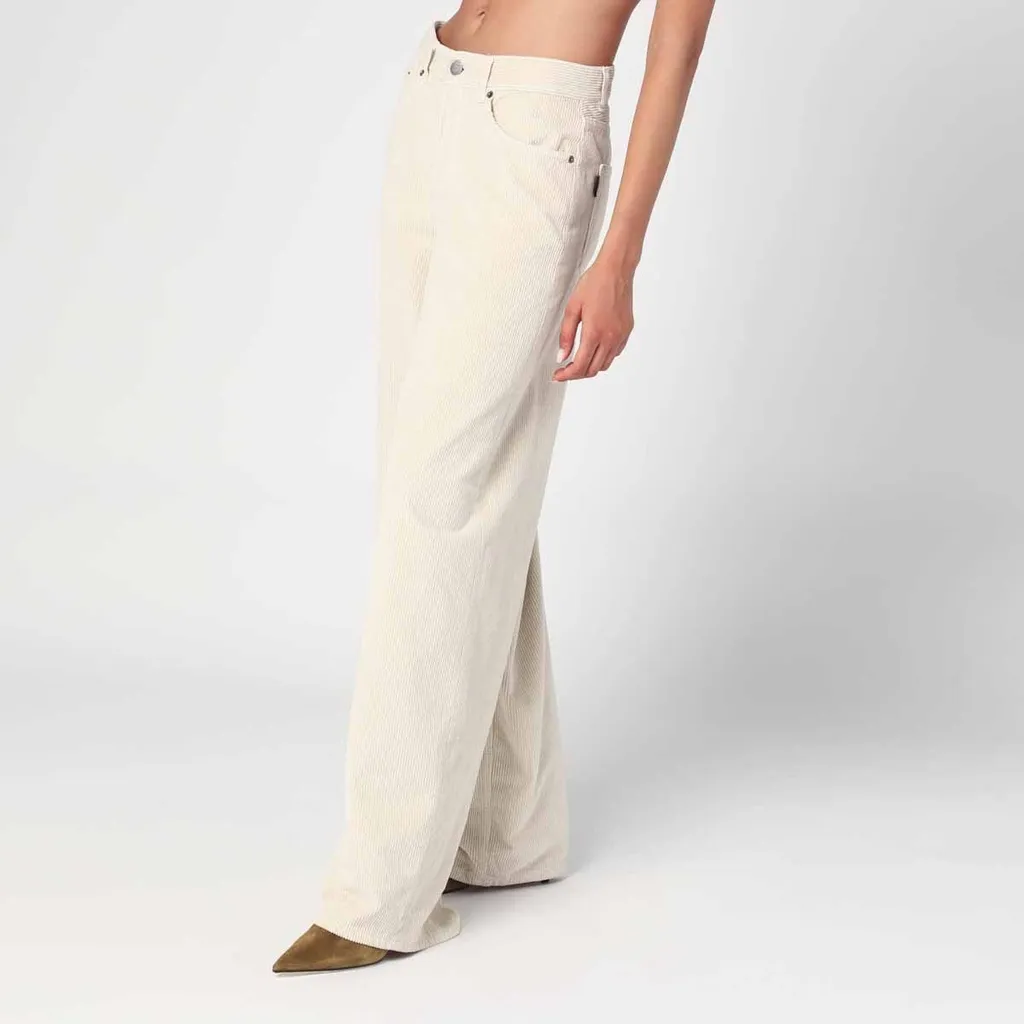 Wide Leg Corduroy Pants