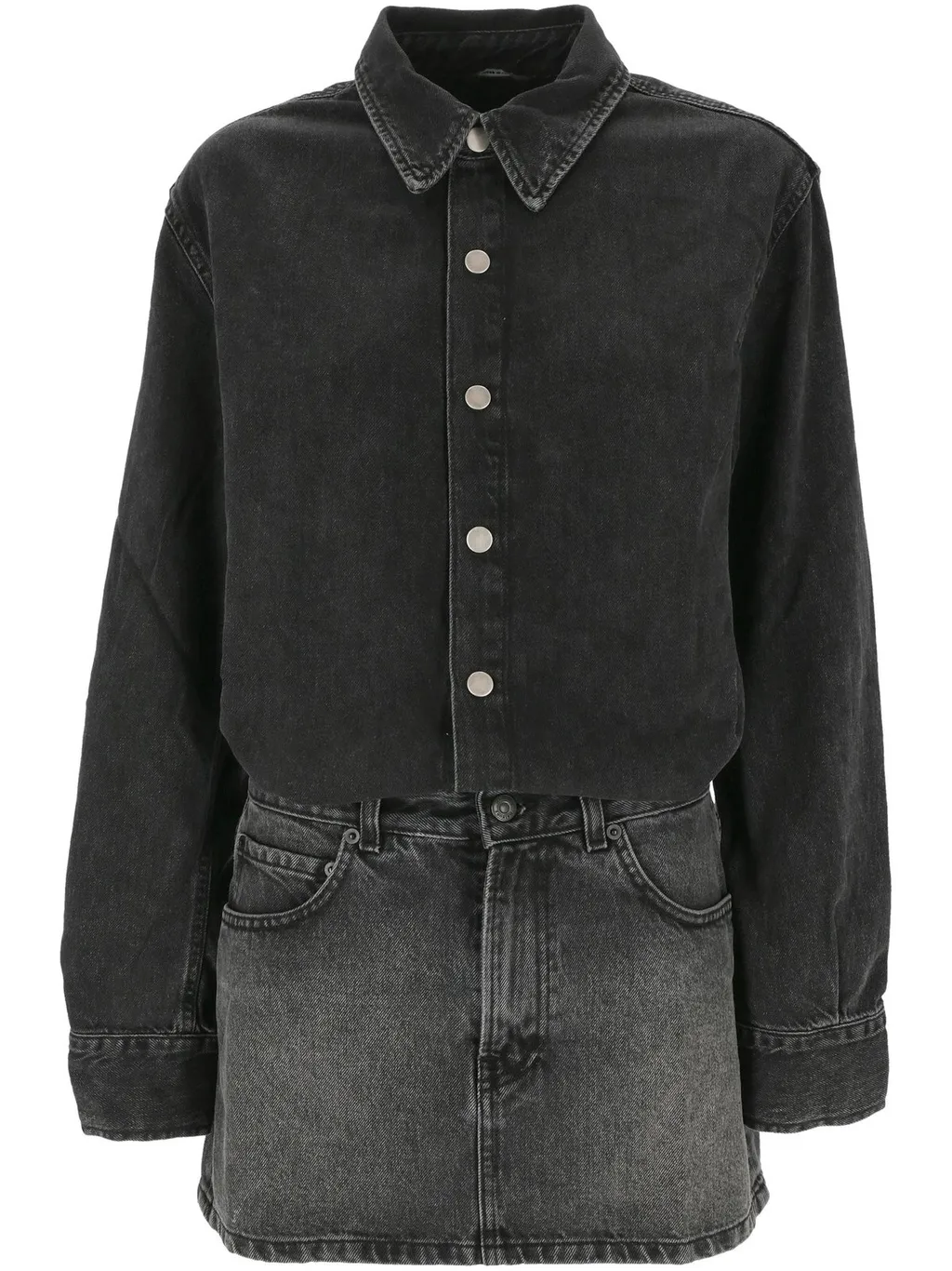 Denim Shirt Dress