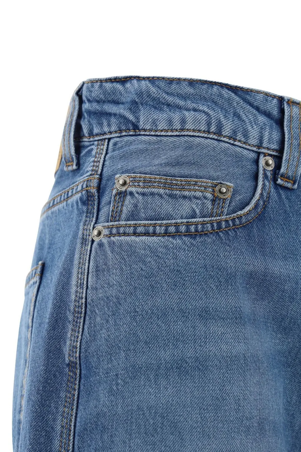 High-Waisted Wide-Leg Jeans