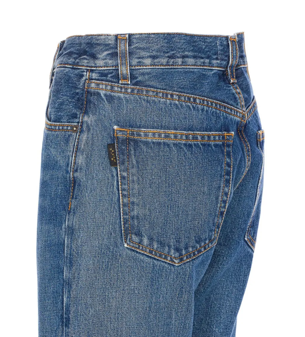 High-Rise Wide-Leg Jeans