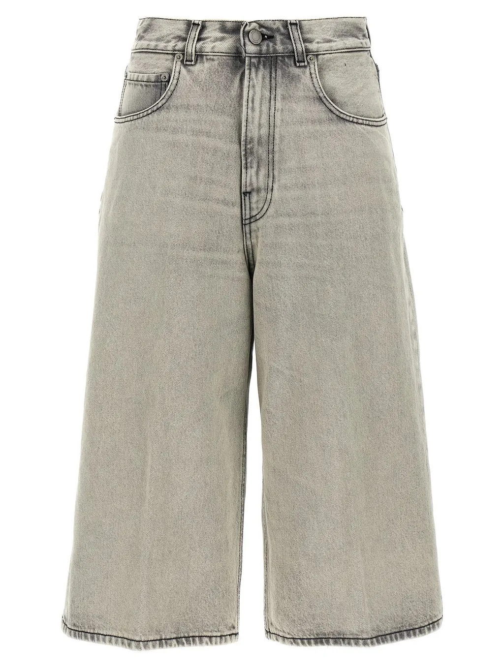 Wide Leg Cropped Jeans