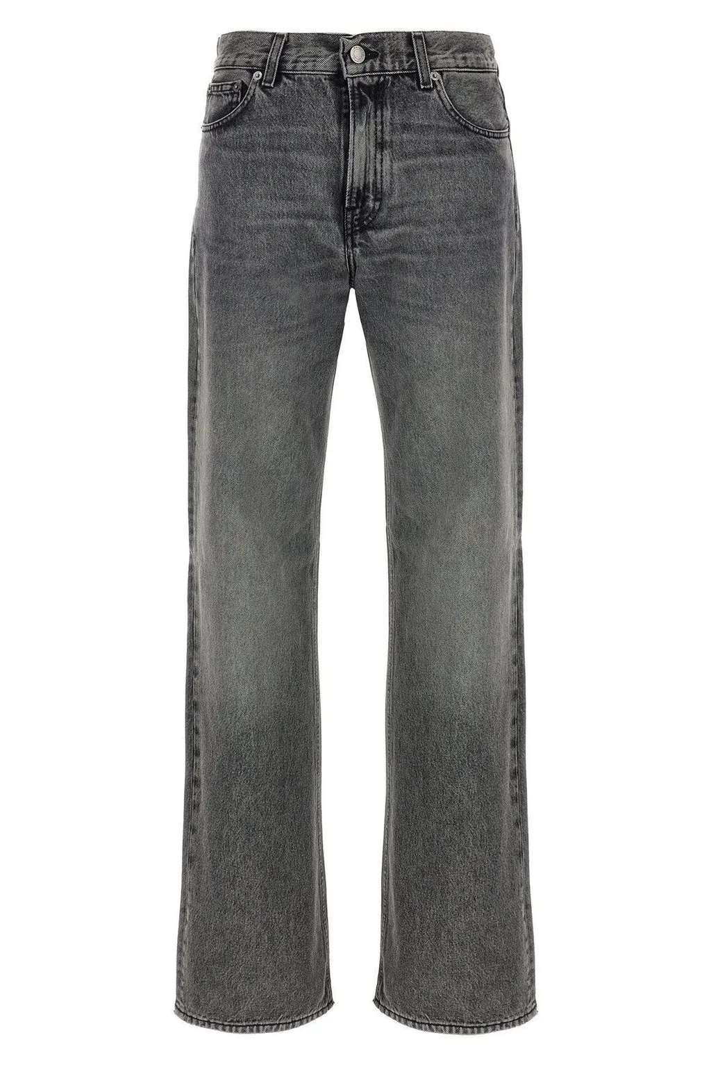 High-Rise Straight Leg Jeans