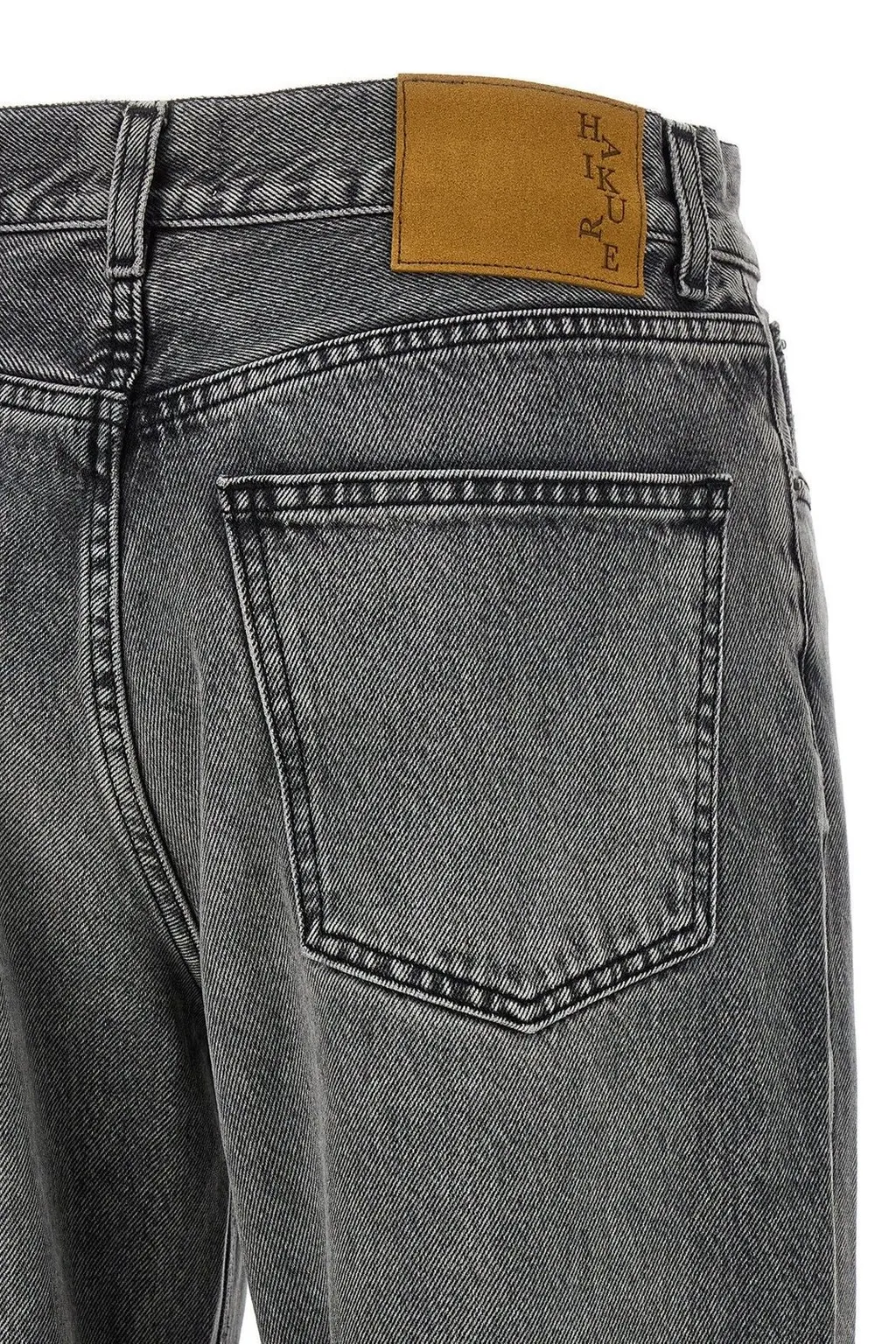 High-Rise Straight Leg Jeans