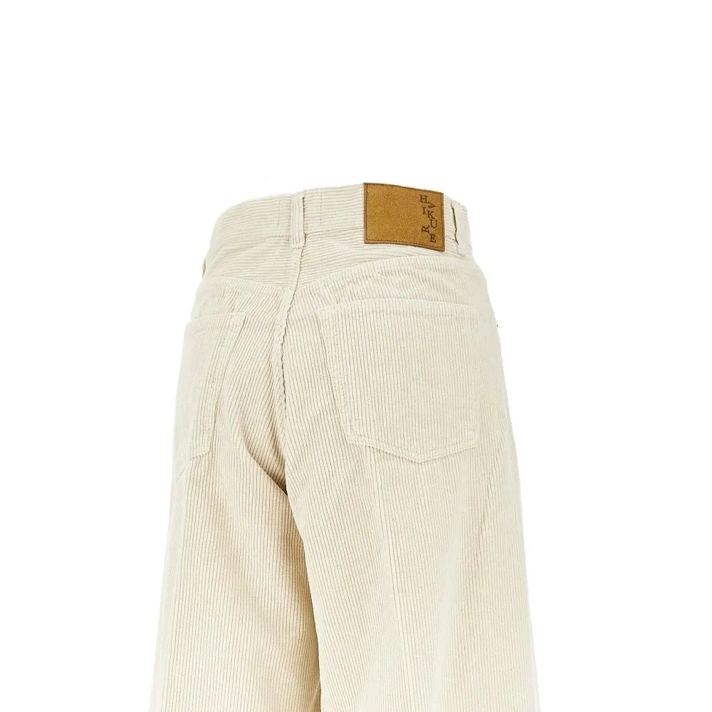 Wide-Leg Corduroy Pants