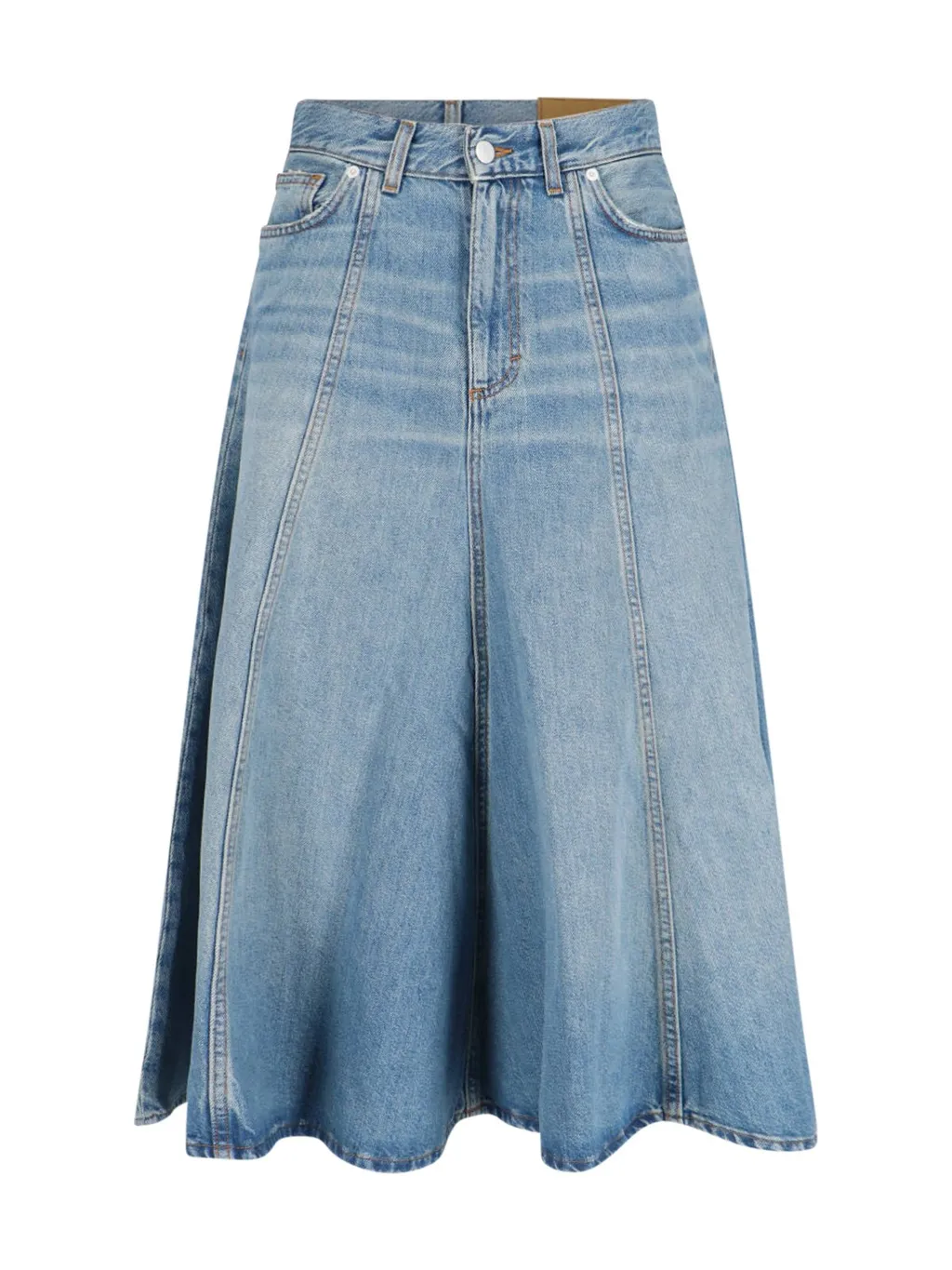 Denim A-Line Skirt