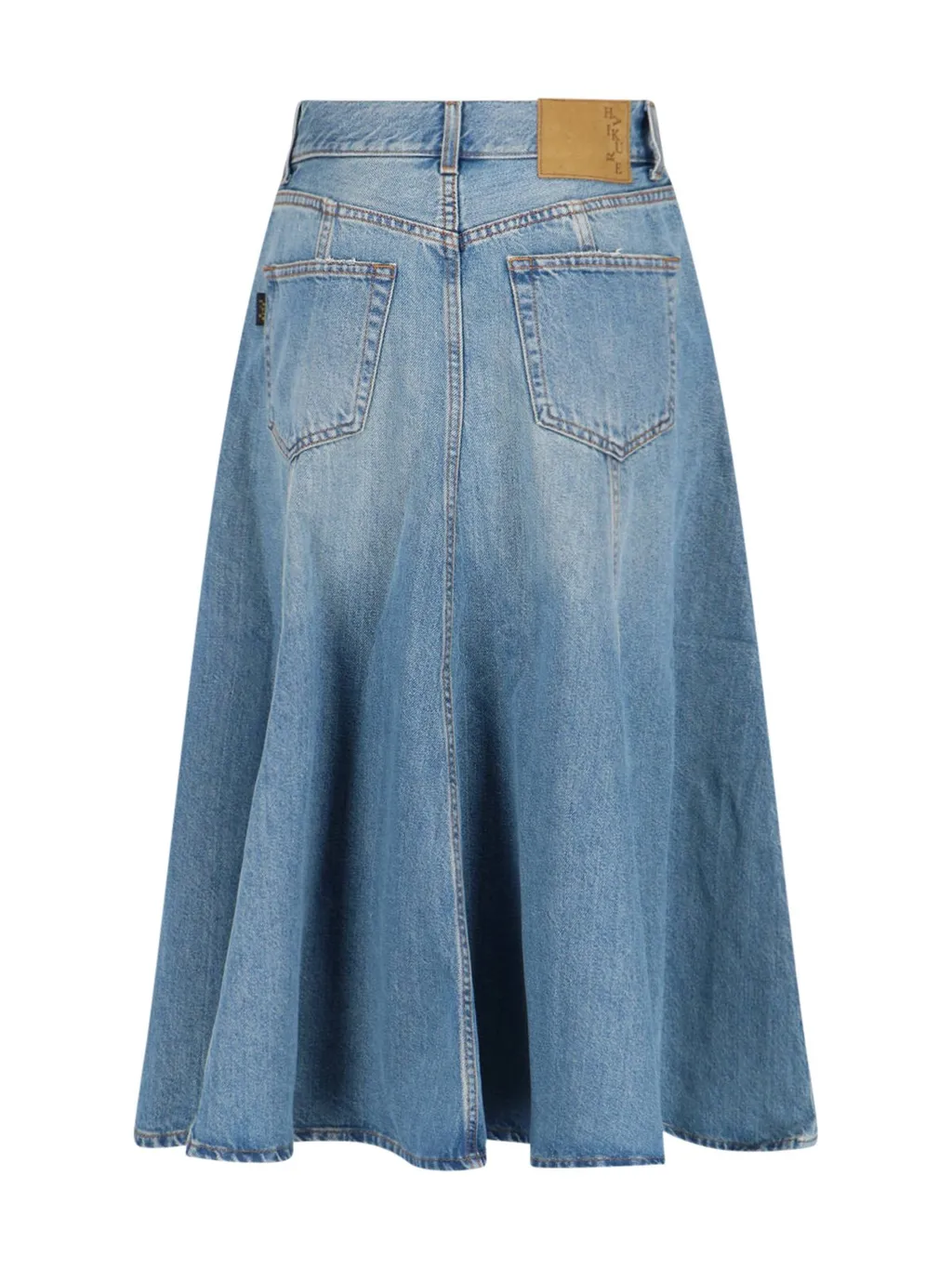 Denim A-Line Skirt