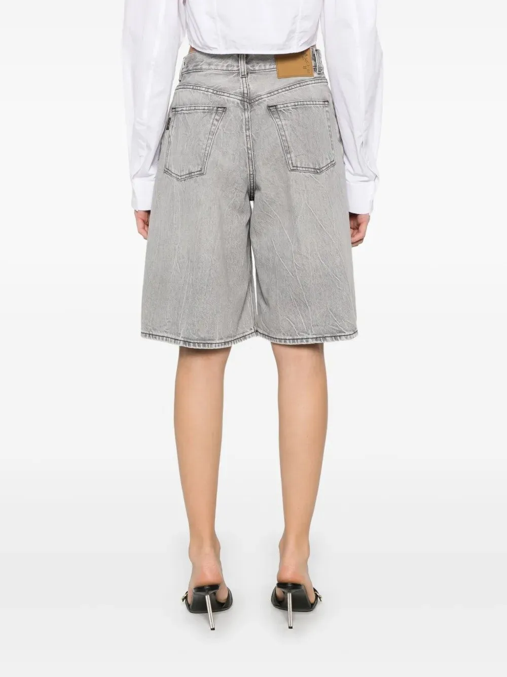 Denim Bermuda Shorts