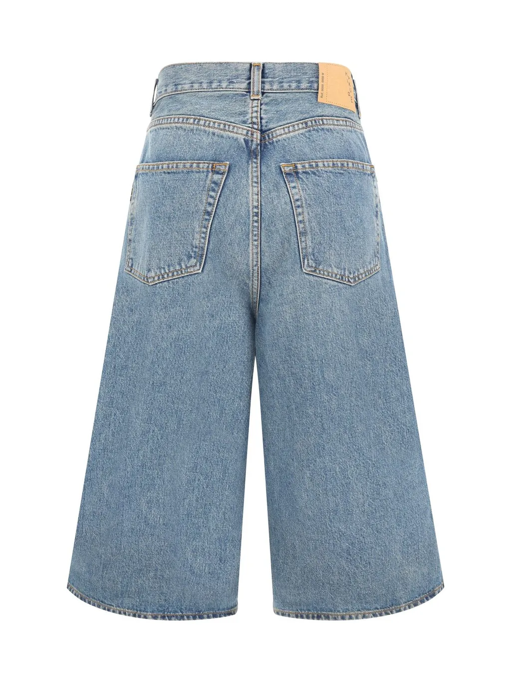 Wide-Leg Cropped Jeans