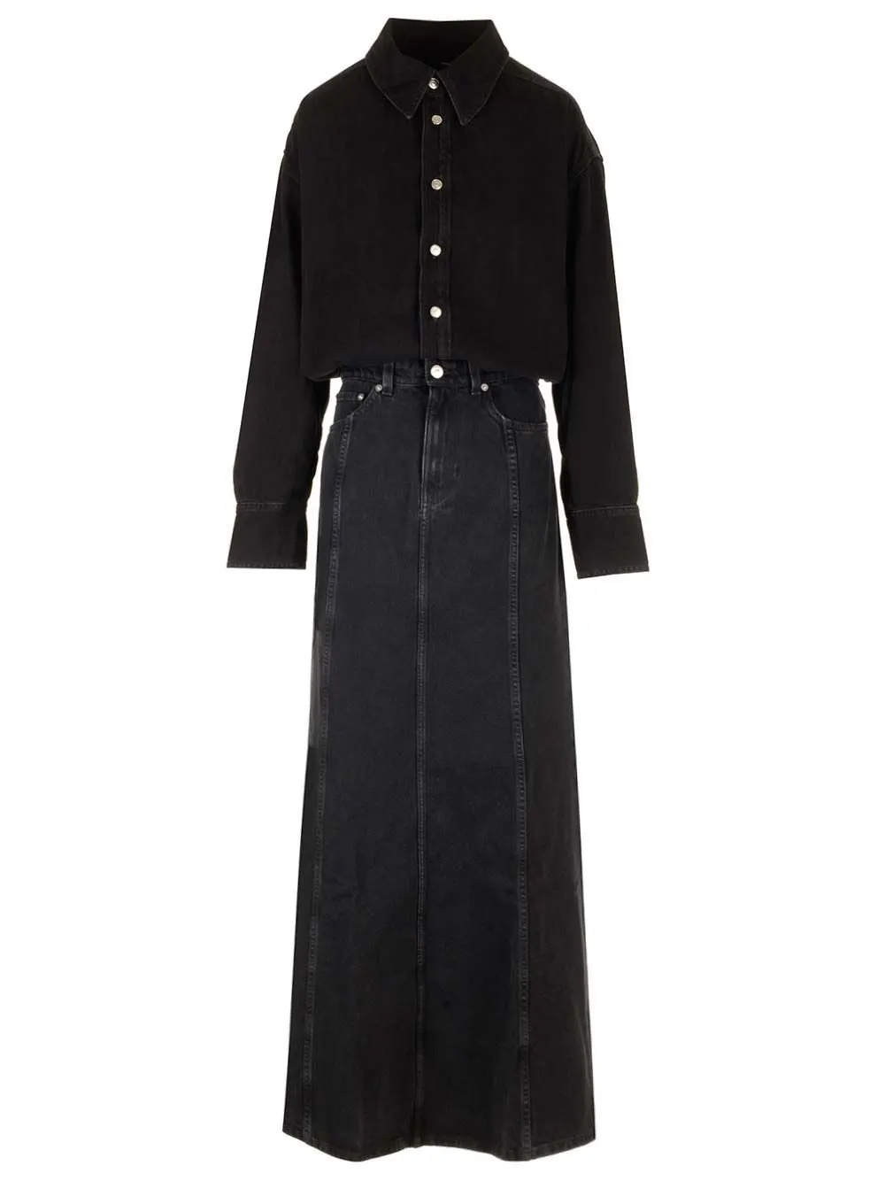 Denim Shirt Dress