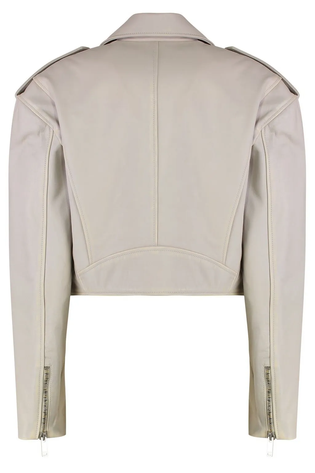 Cropped Moto Jacket