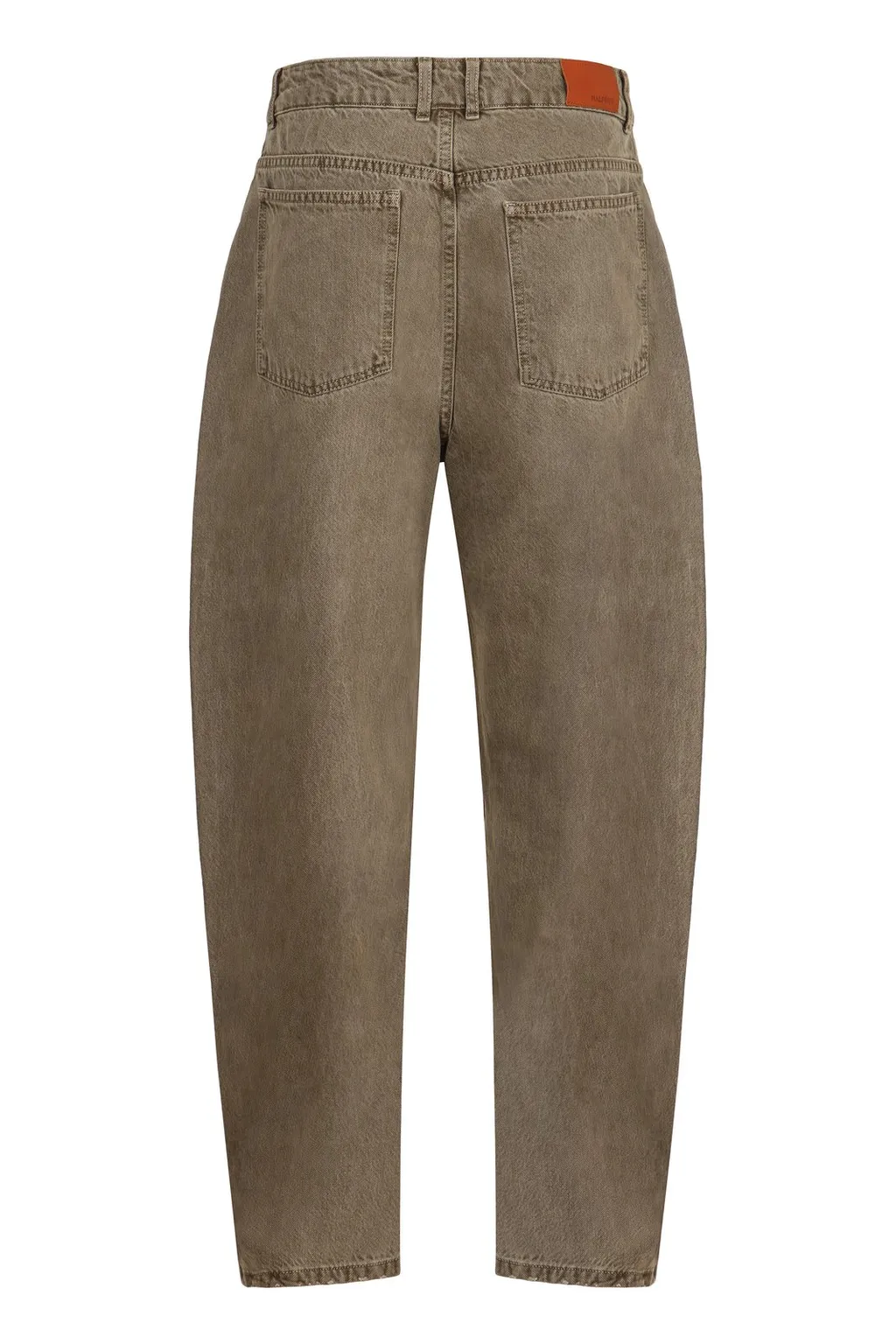High-Waisted Balloon Jeans