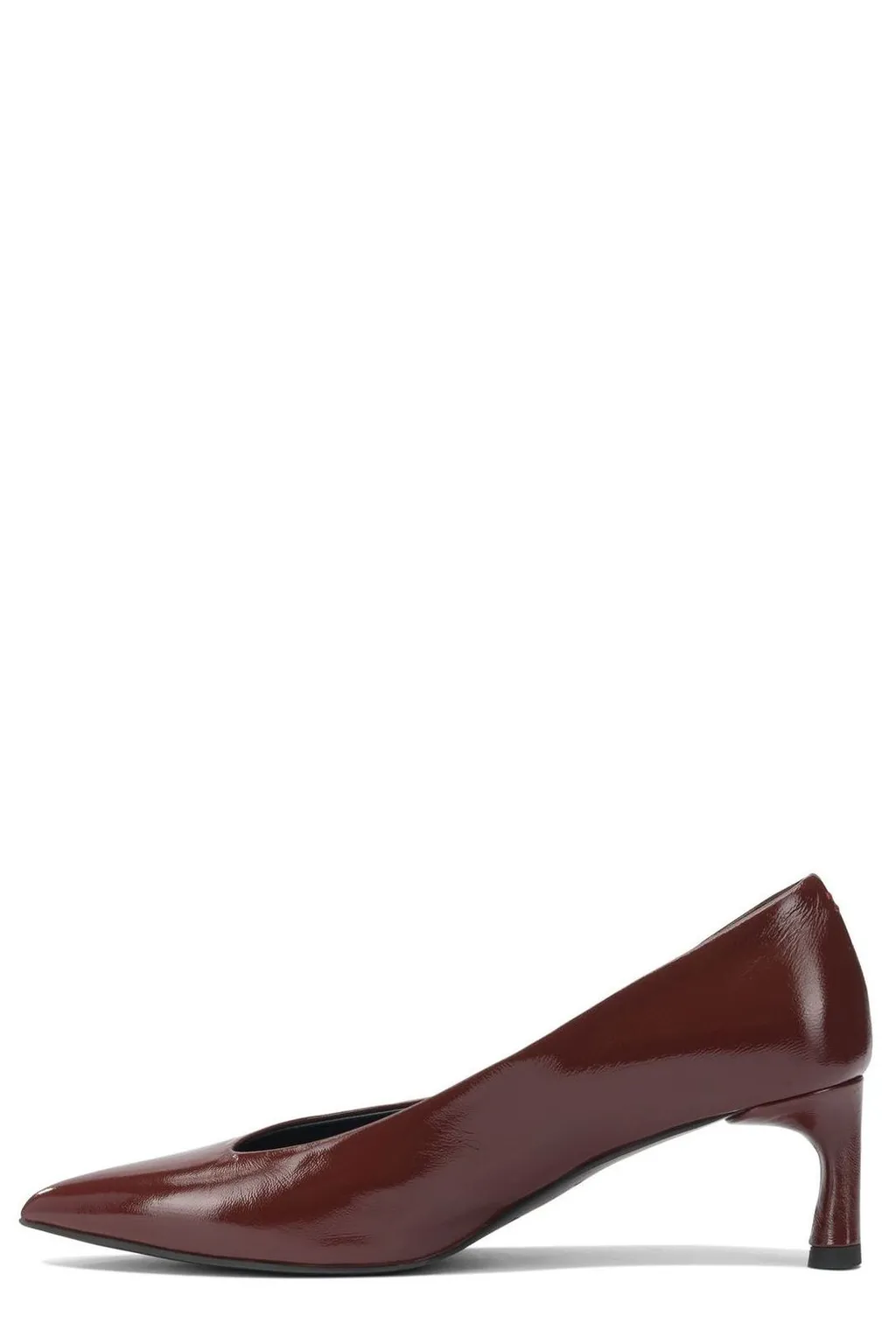 Pointed Toe Kitten Heel Pumps