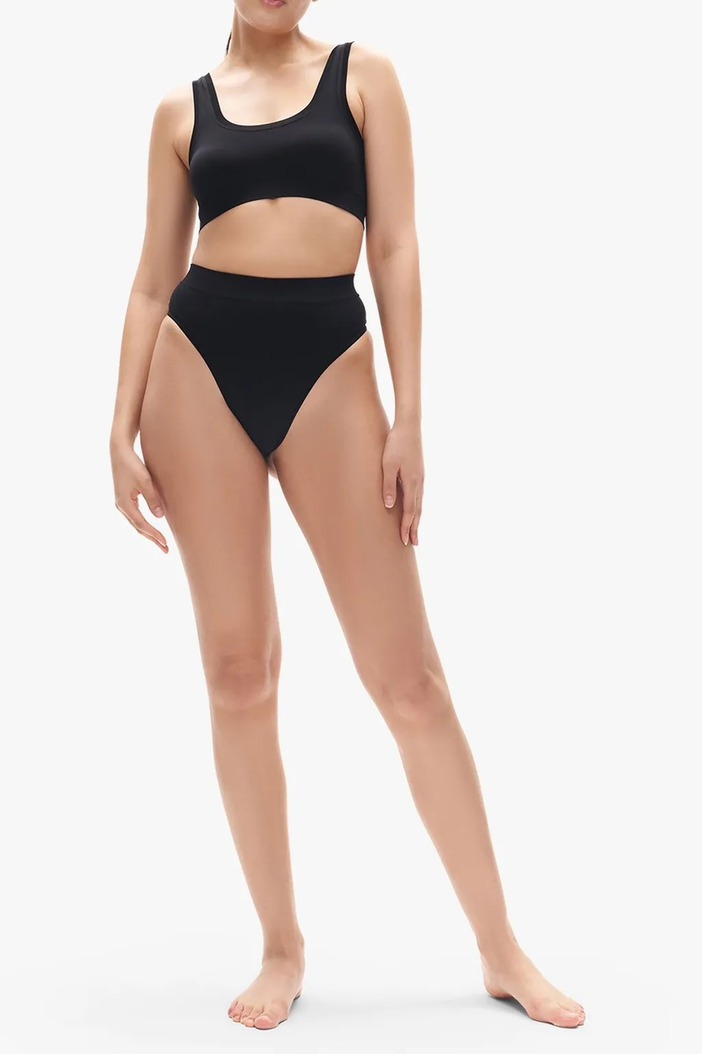 High-Waisted Bikini Bottoms