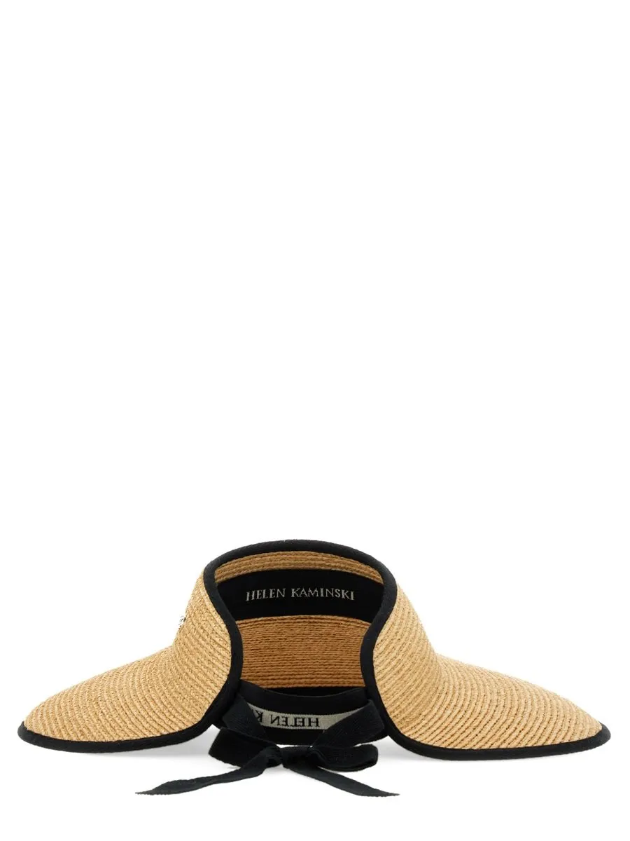 Wide Brim Straw Visor