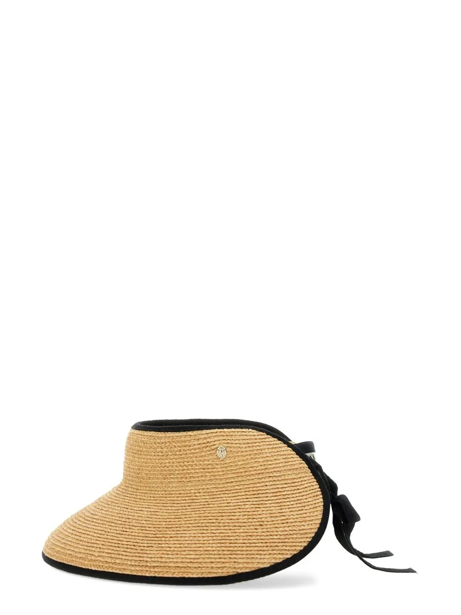 Wide Brim Straw Visor
