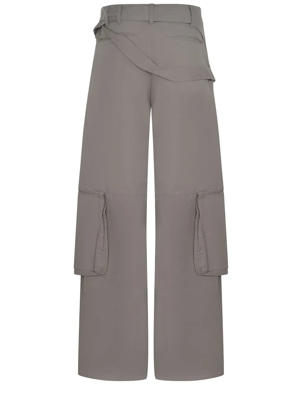 Wide-Leg Cargo Pants