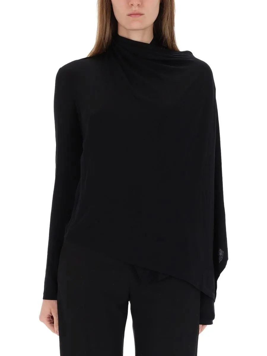 Asymmetric Draped Top