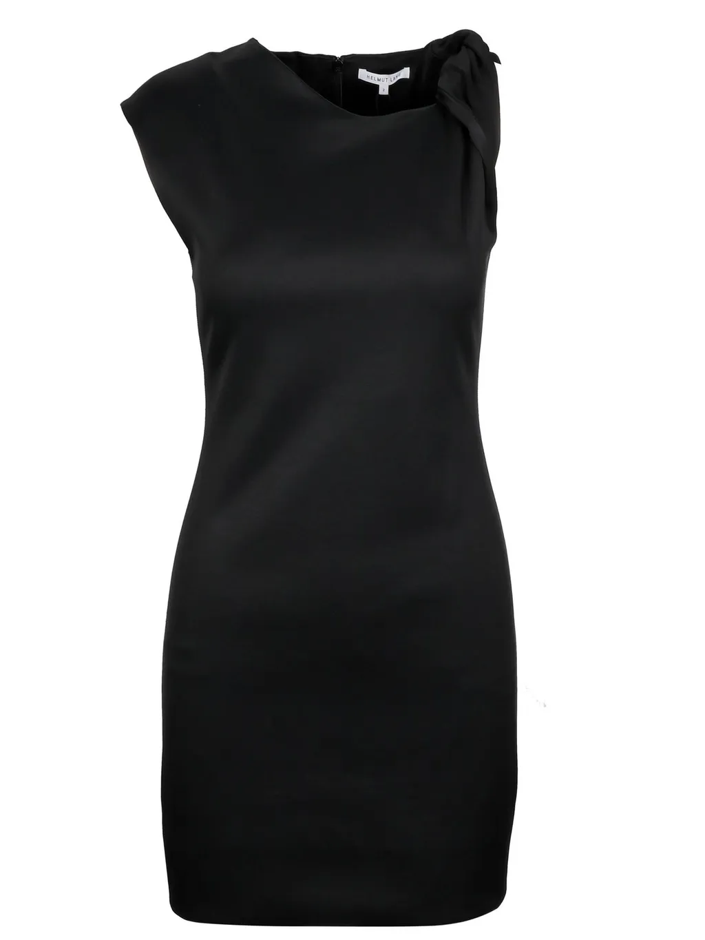 Sheath Dress With Draped Shoulder
