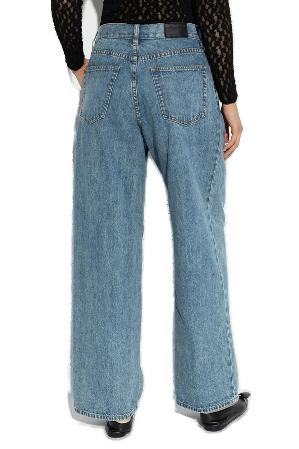 High-Rise Wide-Leg Jeans