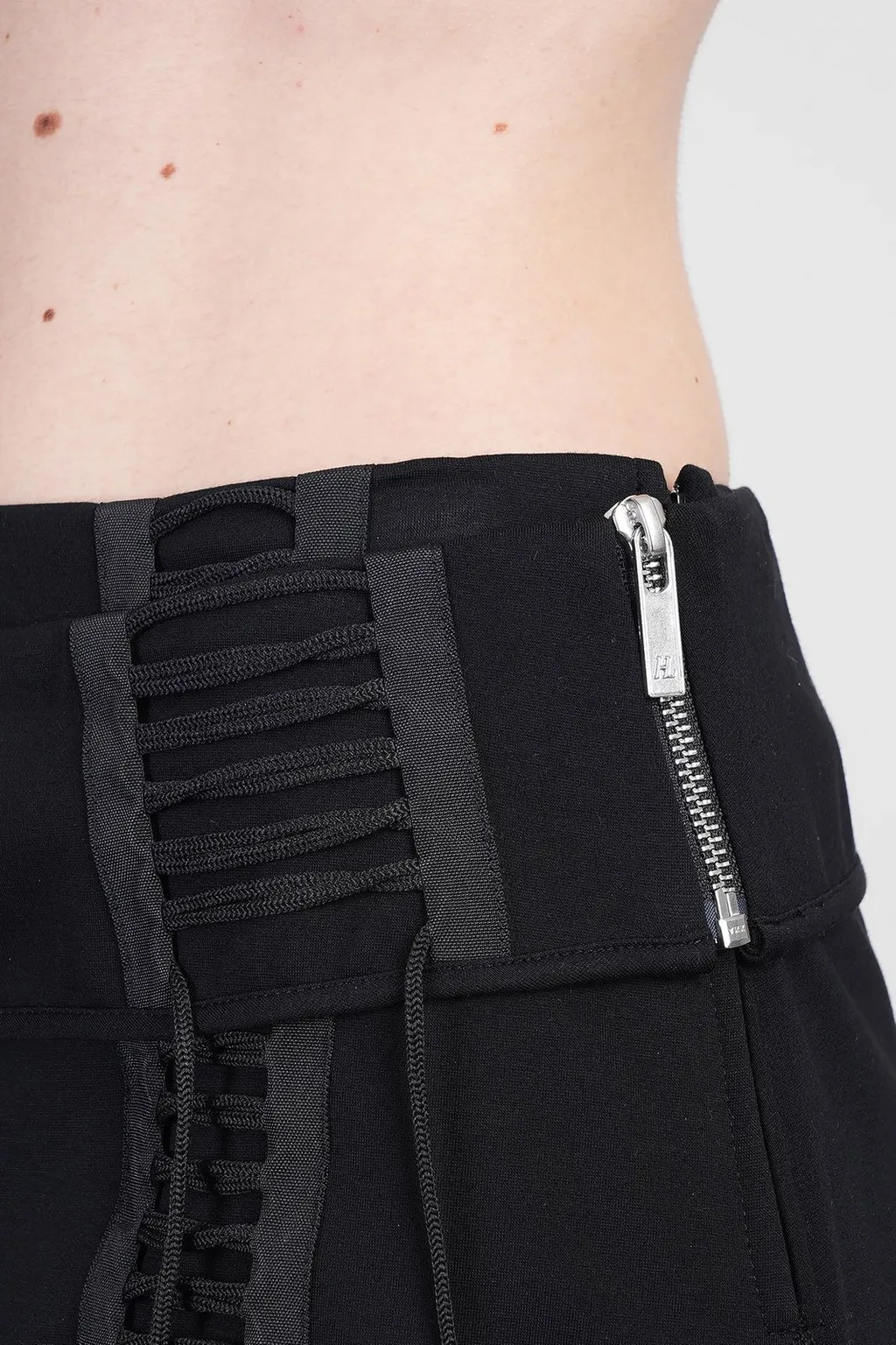 Mini Skirt With Straps And Laces