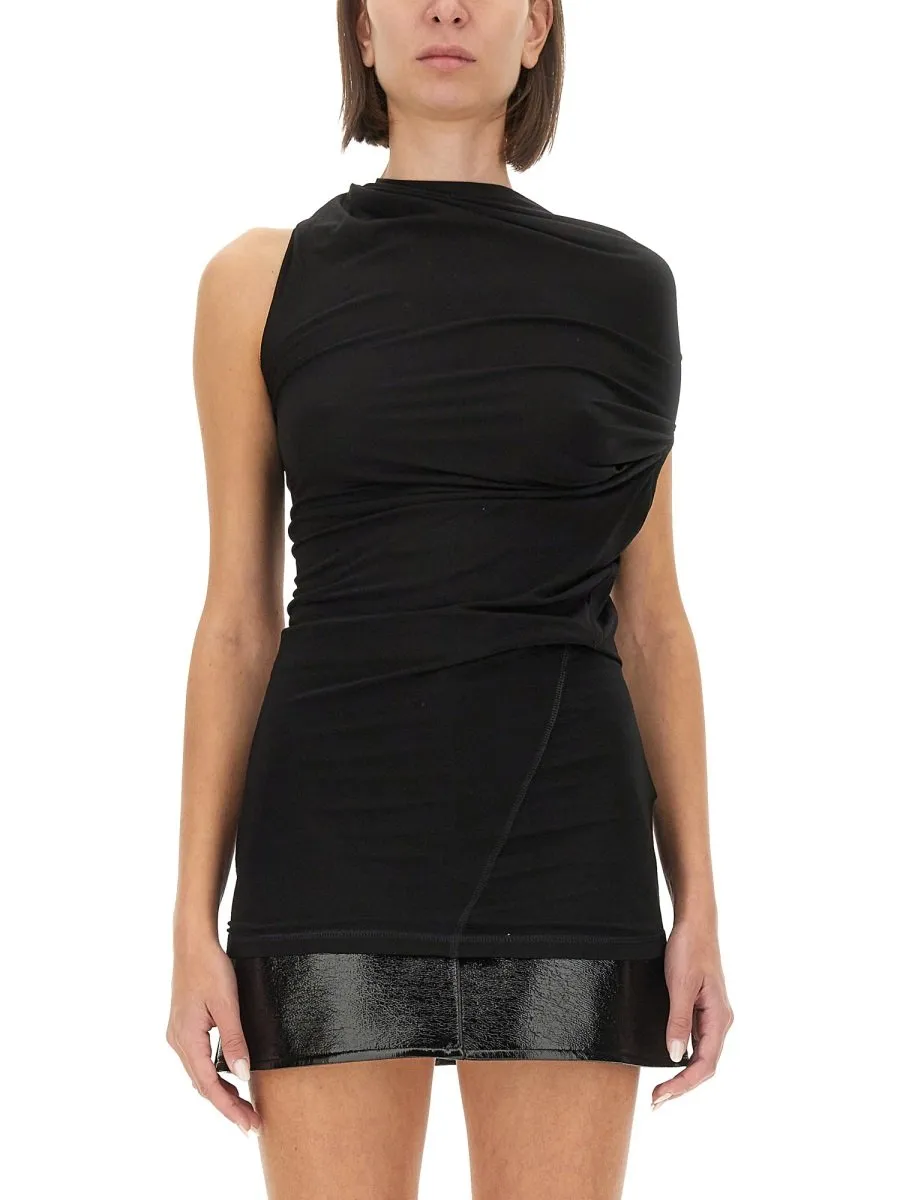 Asymmetric Draped Top