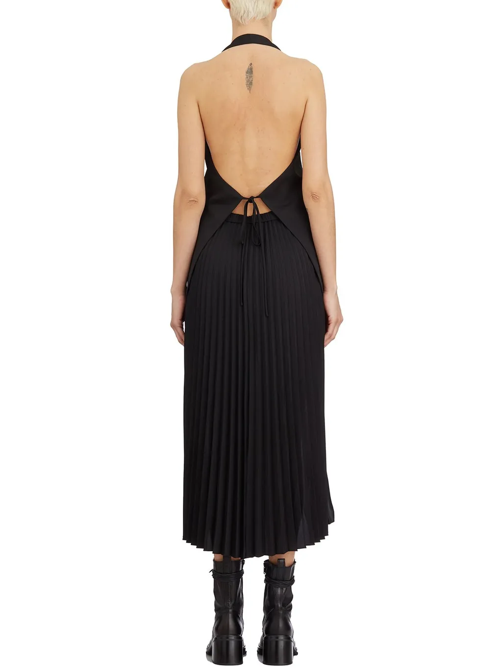 Halterneck Vest Dress
