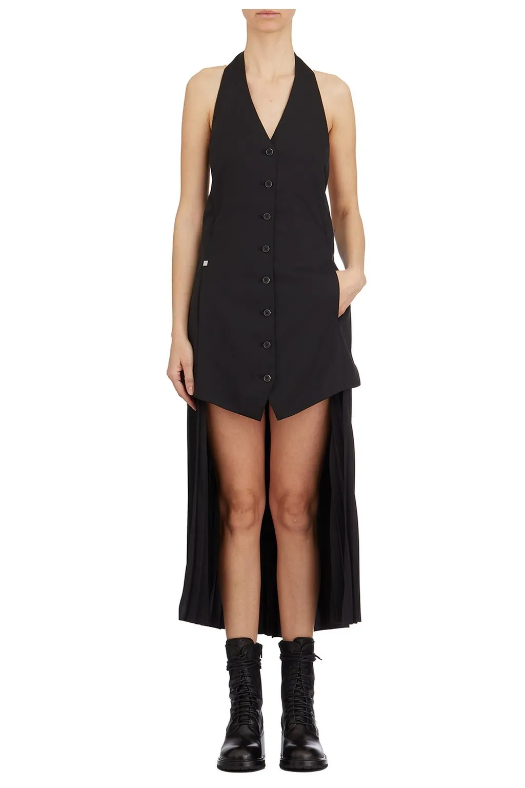 Halterneck Vest Dress
