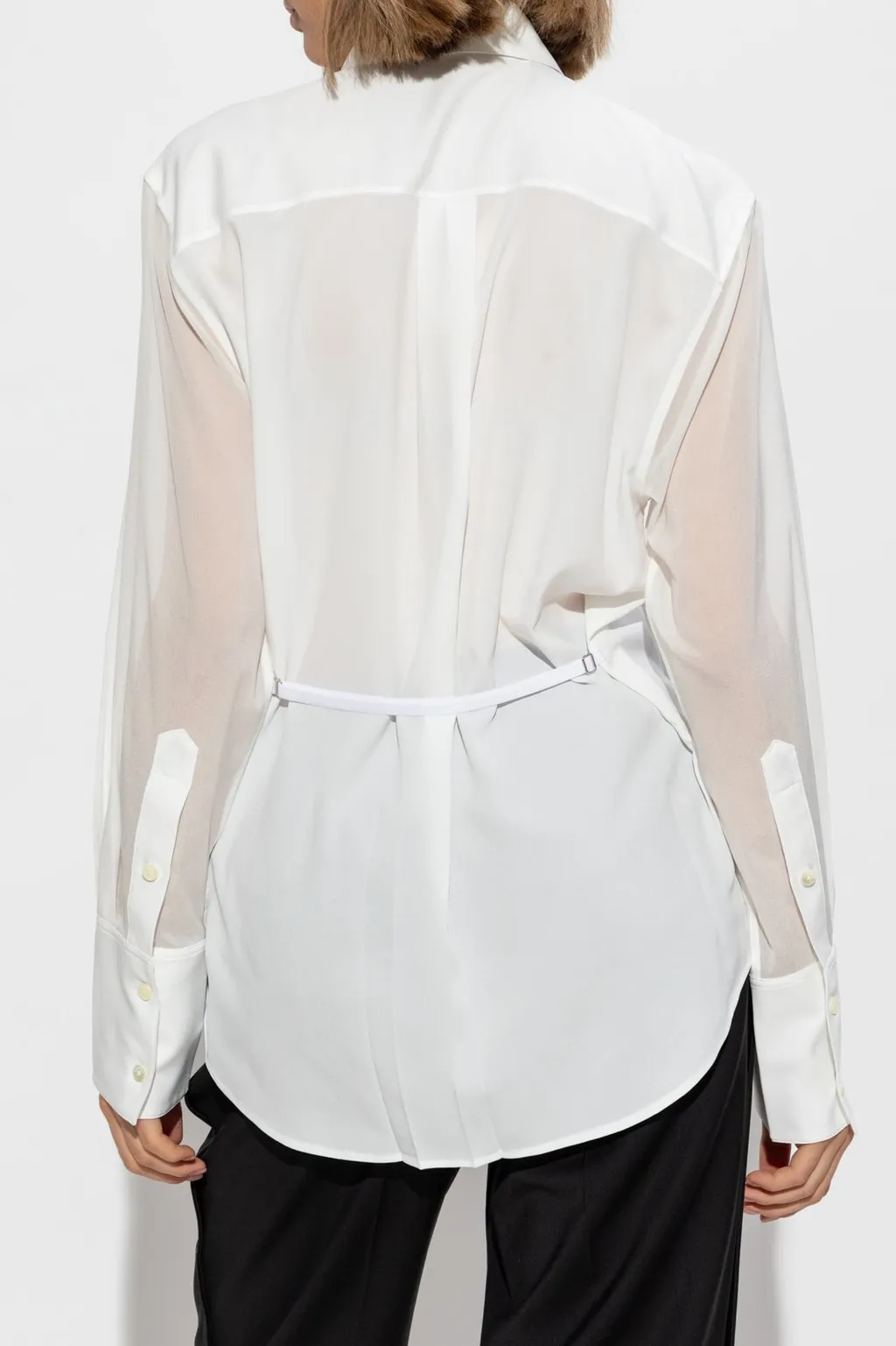 Shirt With Lace Detail