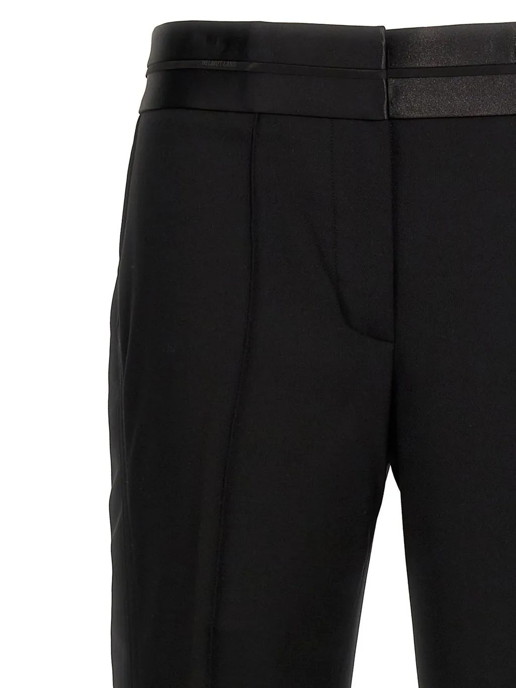 High-Waisted Flared Trousers
