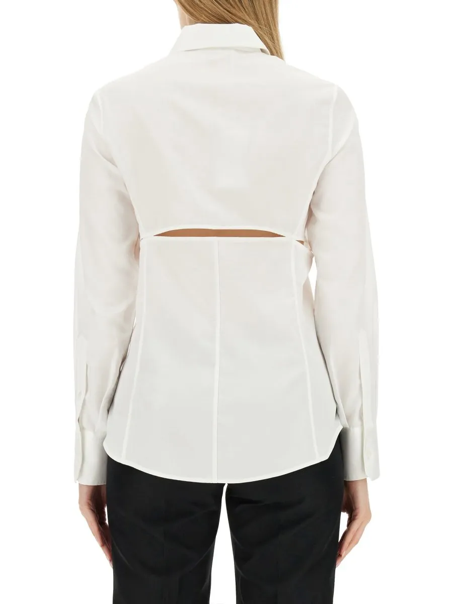 Shirt With Cut-Out Detail