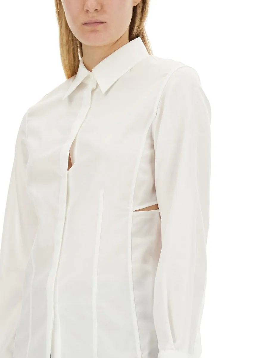 Shirt With Cut-Out Detail
