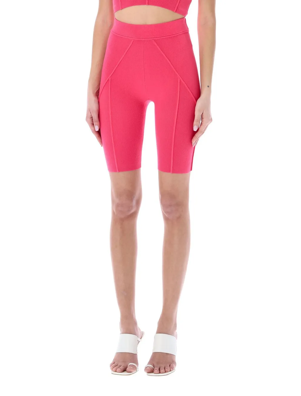 High-Waisted Biker Shorts