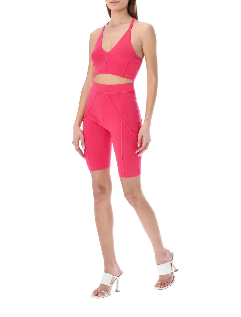 High-Waisted Biker Shorts