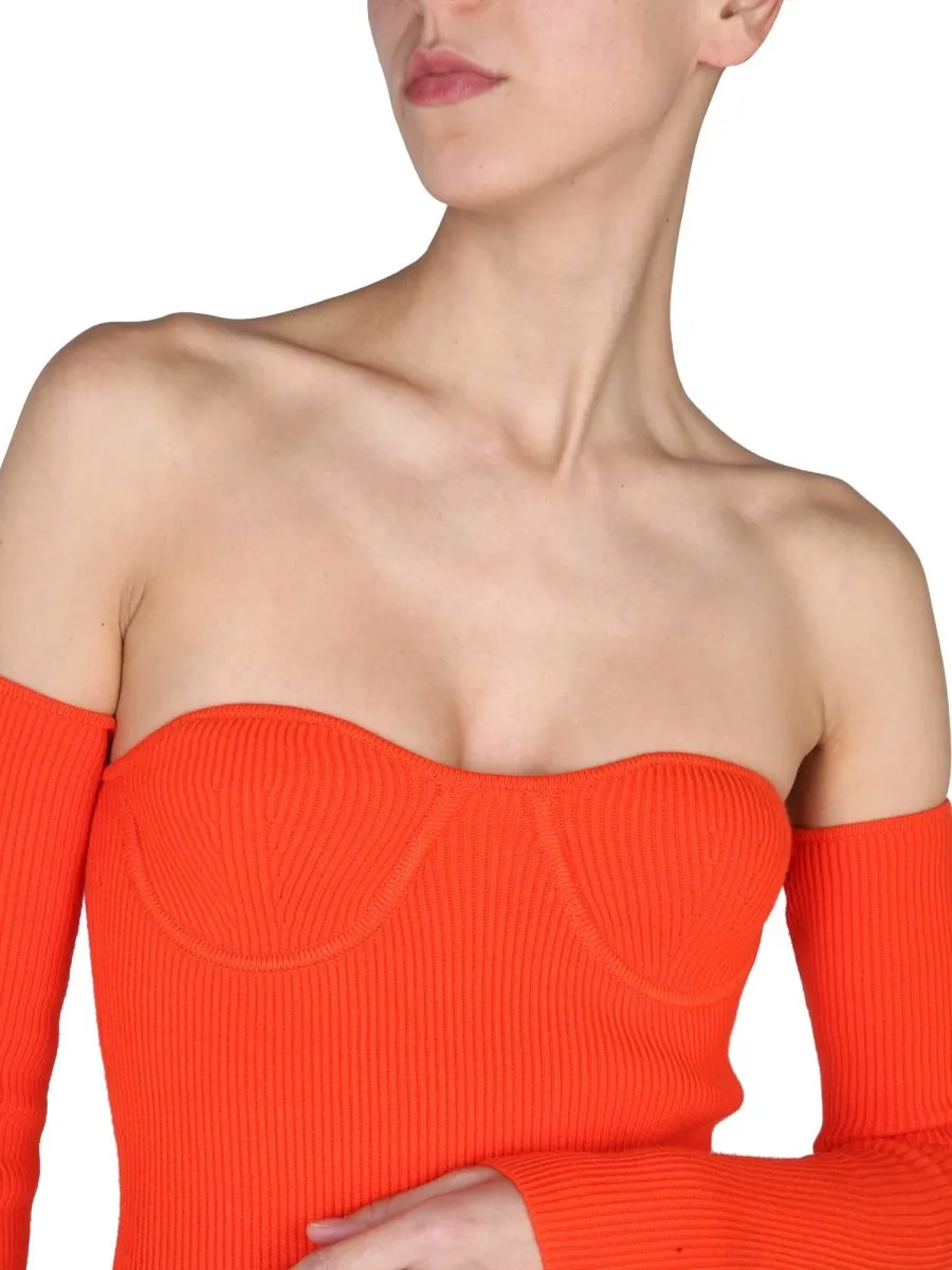 Off-The-Shoulder Mini Dress