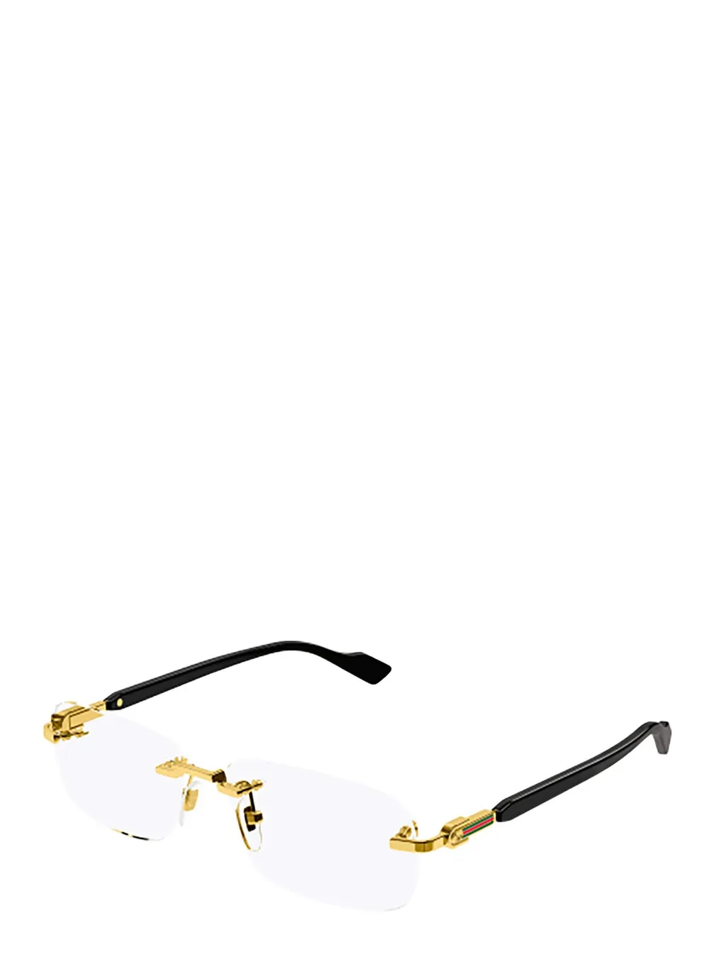 Rimless Rectangular Eyeglasses